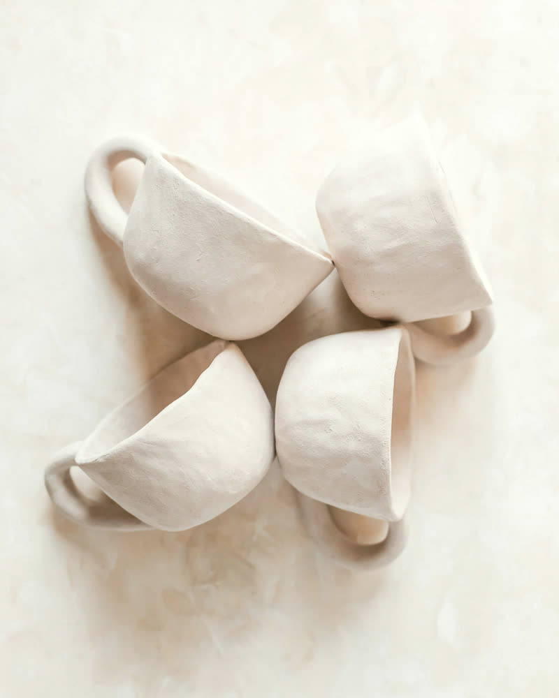 Ceramics drying in the HOMA workshop